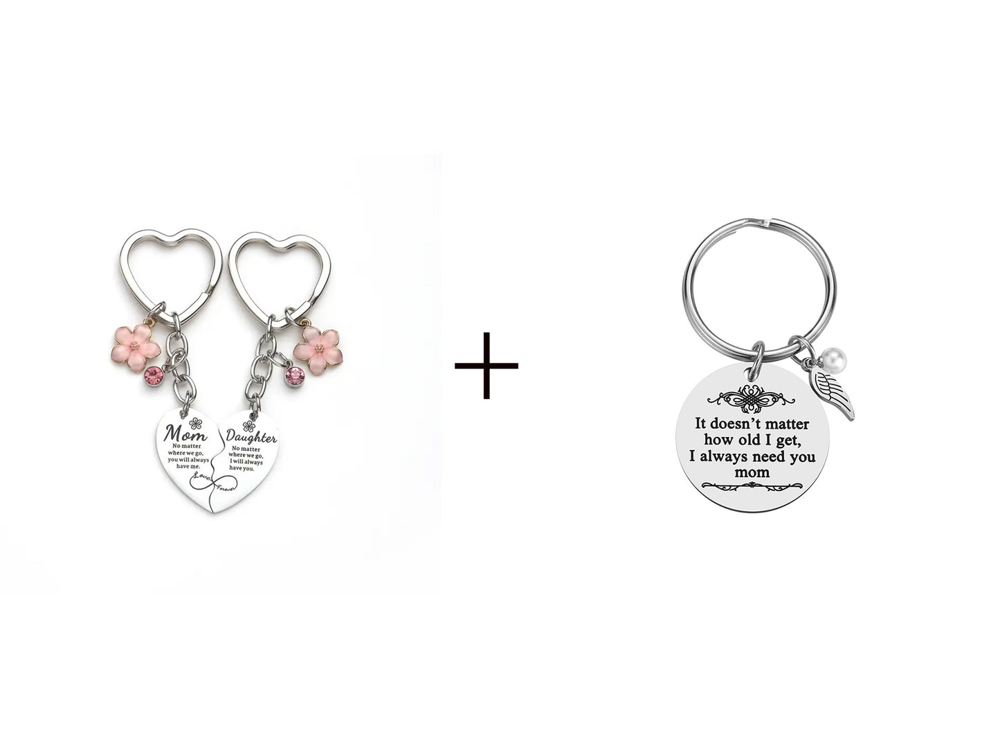 Heartfelt Mom Keychain - A Little Reminder of Love 💖 ❤️ 💕Mother's Day gifts