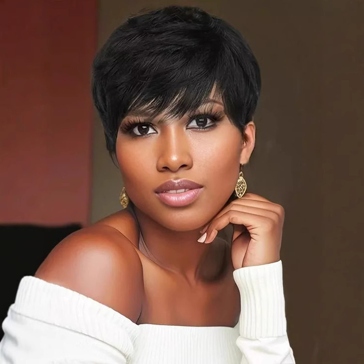 Curly Pixie Cut Wig | Natural Look Ready-to-Wear Short Wig