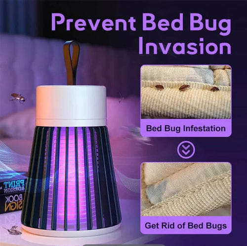 🎯🦟 Zap-X Portable Insect Killer — Indoor & Outdoor Bug Zapper, Fly & Mosquito Trap 🔥⚡ Quiet, UV light, rechargeable. Perfect for patio, camping, or home. Safe & effective. Limited time—shop now!