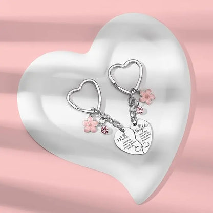 Heartfelt Mom Keychain - A Little Reminder of Love 💖 ❤️ 💕Mother's Day gifts