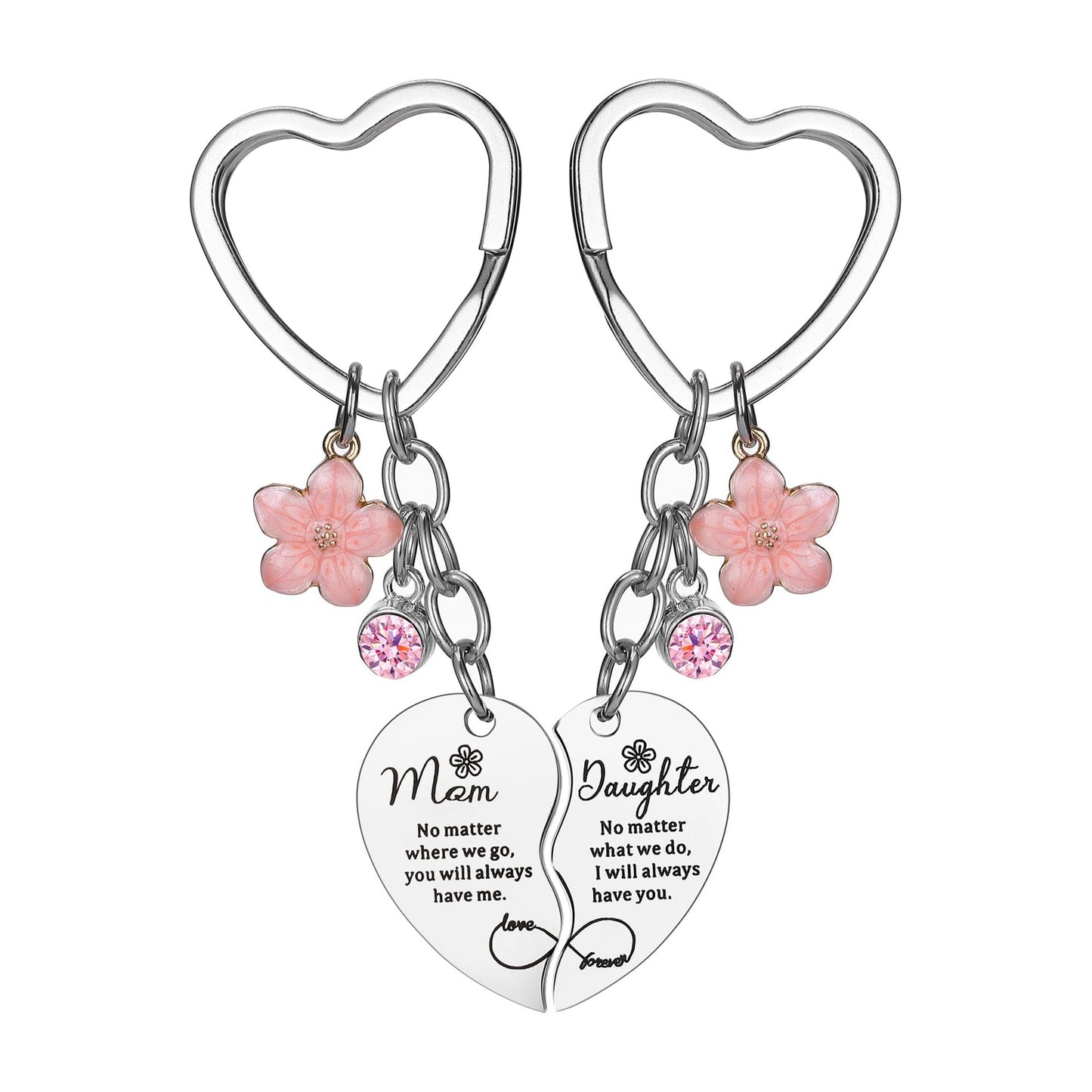 Heartfelt Mom Keychain - A Little Reminder of Love 💖 ❤️ 💕Mother's Day gifts