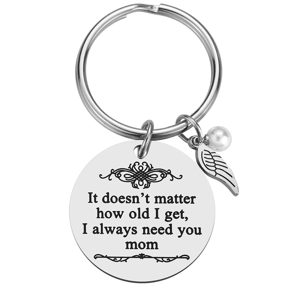 Heartfelt Mom Keychain - A Little Reminder of Love 💖 ❤️ 💕Mother's Day gifts