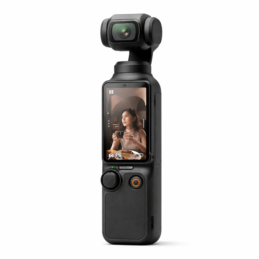 Pocket-sized gimbal camera with a 1-inch CMOS sensor (4K/120fps)
